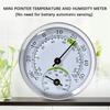 New Mini Pointer Type Thermometer Hygrometer Indoor Room Electronic Temperature Humidity Meter Sensor Gauge for Home Thermometer