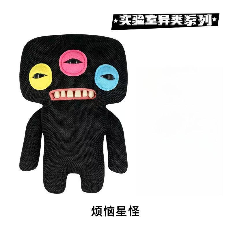 Cute Tooth Monster Trendy Play Doll Ugly Cute Monster Funk Tooth Treasure Funny Plush Doll