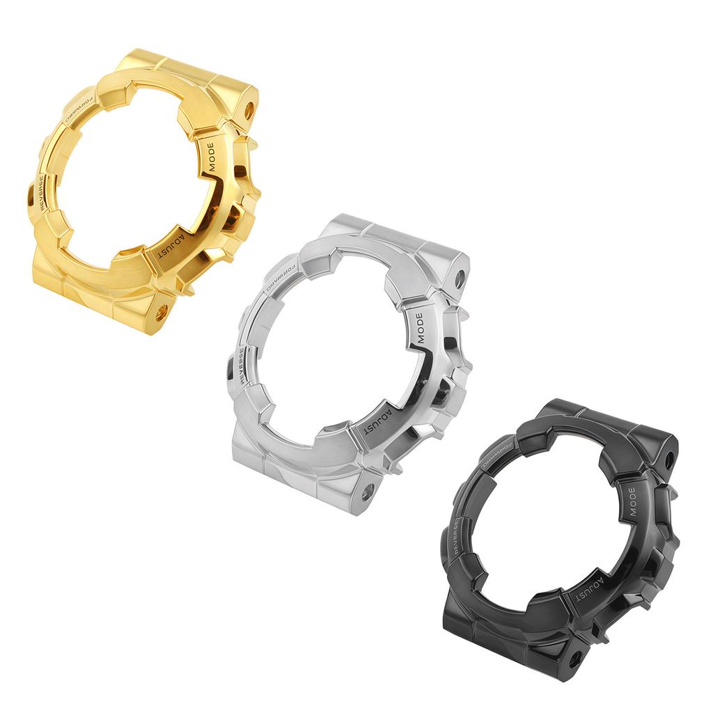 NUOVO Kit Mod GM-110B Cinturino Cassa Per Casio G-shock GM-110 da uomo Cassa Acciaio Inossidabile Modificata Cinturino Orologio Bracciale Metallico Con strumenti