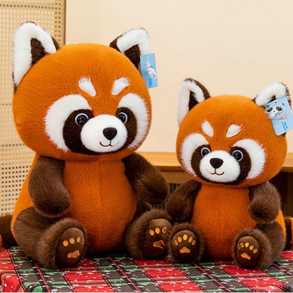 Simulation Koala Plush Toy Lesser Panda Sloth Plush Doll Animal Raccoon Plush Toy  Birthday Gift