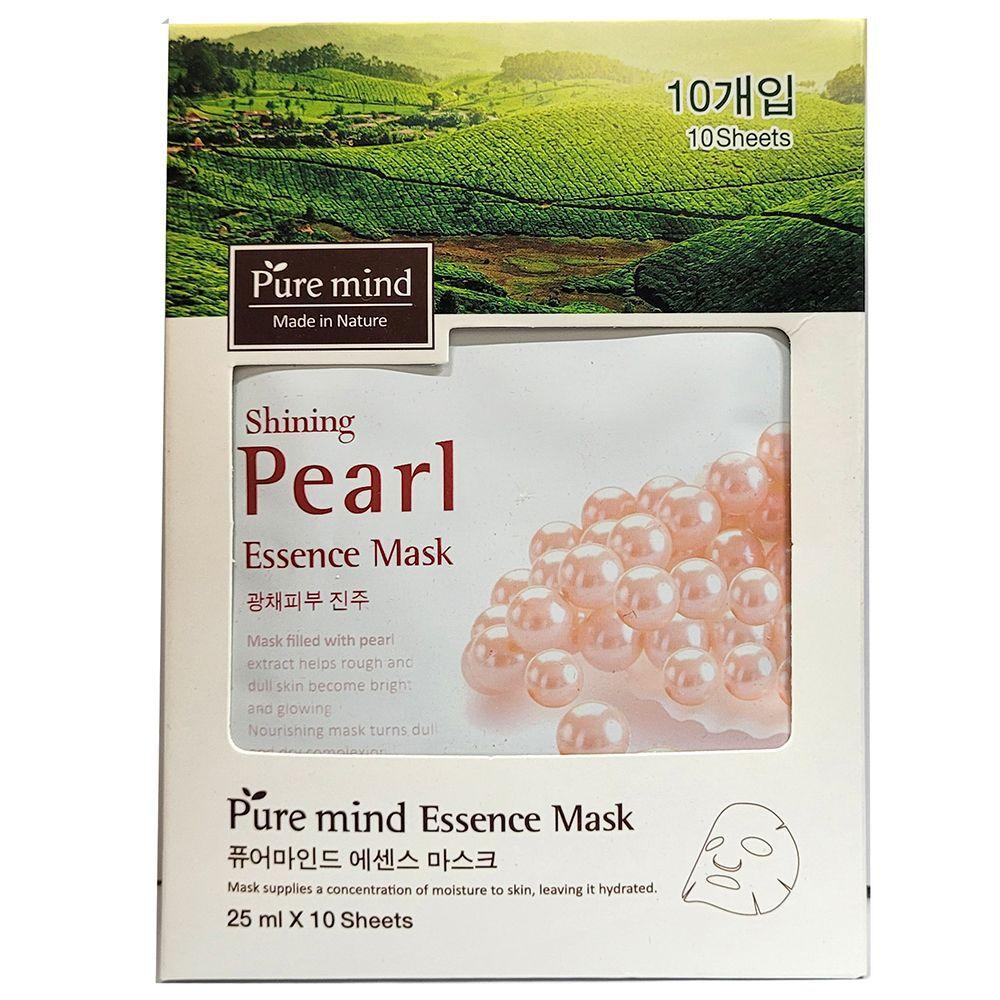 Pearl Mask Pack 10P that cares for clear and radiant skin