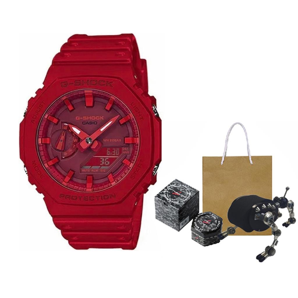 Casio Men Watch GA-2100-4APR-person