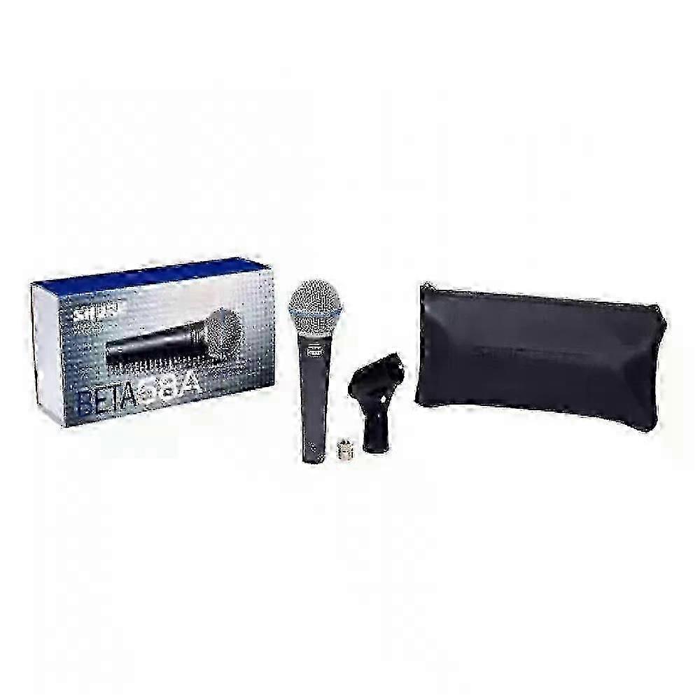 Shure BETA58A Supercardioid Dynamic Vocal Microphone with Cable for Live Performance