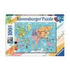 100-piece XXL Puzzle : the World Map