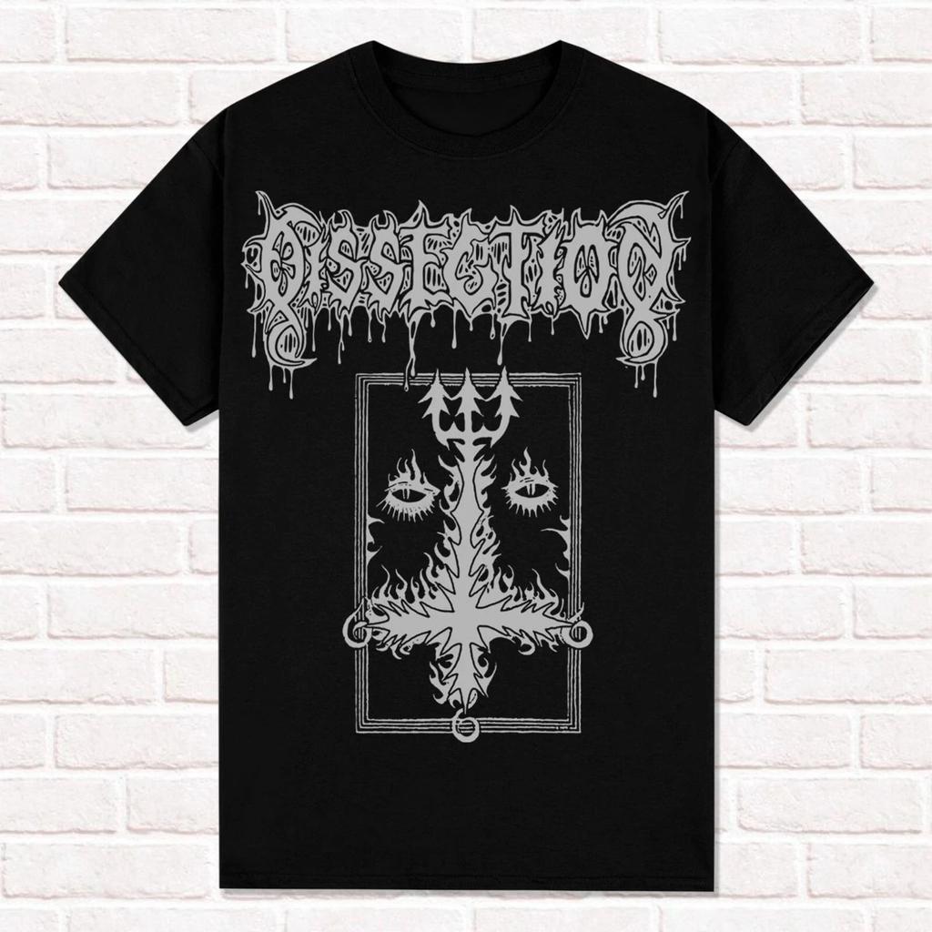 Koszulka Dissection Przeszłość Żyje Wczesne Psoty Melodyczny Black Metal Letnia Bawełniana Męska Damska Góra T-shirt Streetwear Casual
