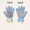 Cat Gloves Cat Hair Removal Pet Hair Removal Brushing Dog Bathing Massage Comb Silicone Hair Removal Pet Supplies
