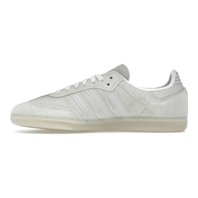 adidas Samba Chalk White Unisex Sneakers Cream Grey-One Carbon JP5860