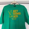 VTG Hey Dumbass Ass Donkey Graphic T-Shirt 90s 2000s Funny Novelty Adult Large