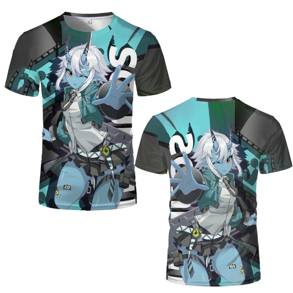 New Game Zenless Zone Zero 3D Print T Shirts ARPG Games ZZZ Anime Graphic Men Tshirt Campus Unisex Casual Running Sports Tops