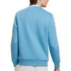 FILA X V&A Collaboration Morgan Series Floral Bird Pattern Crew Neck Pullover Casual Knit Sweatshirt Men sweatshirt Cyan F11M418201F-BU