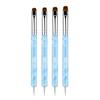 4pcs French Style Nail Art Brush Double Head Nail Art Point Pen Painting Manicure Tool  Manicure Use
