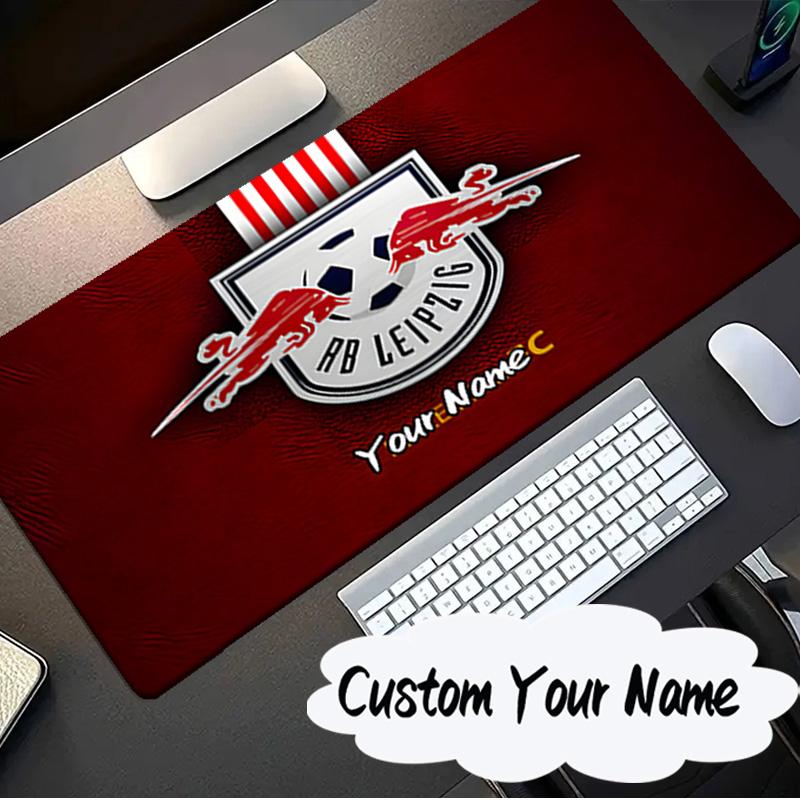 Custom Name Mouse pad Leipzig Soccer Crest Mouse pad, Gaming Mouse Pad, keyboard pad, Desk Decor for computer notebook Fan Birthday Gift