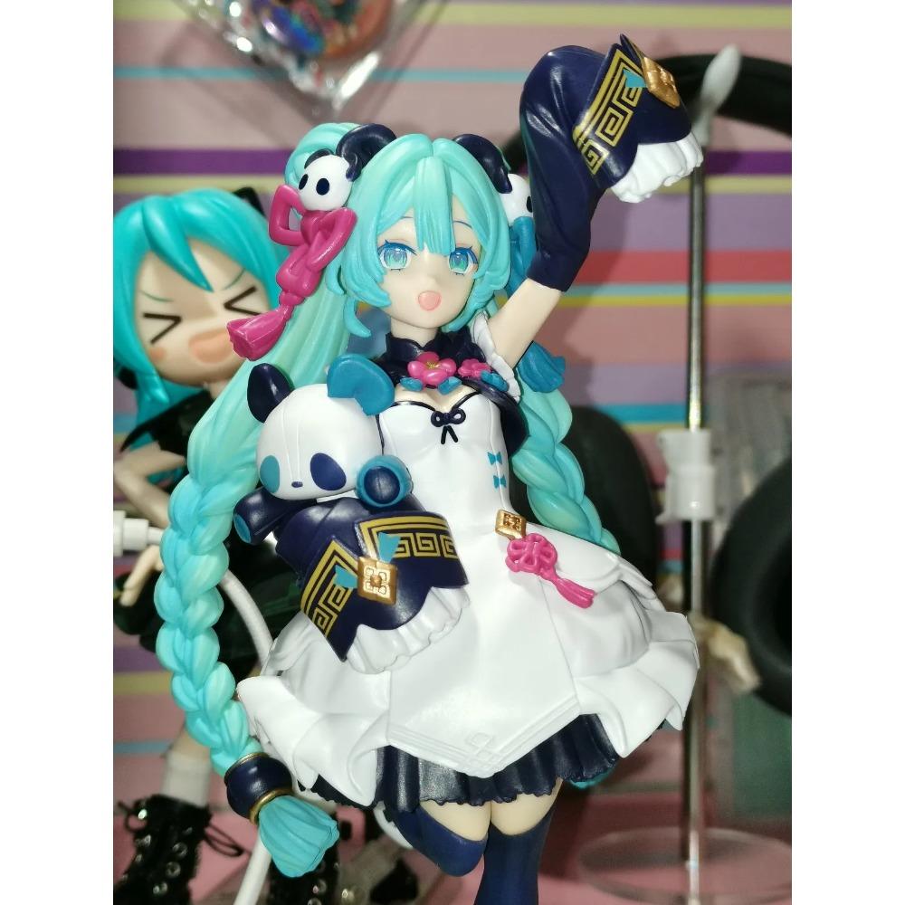 18CM Anime Hatsune Miku Figur Nationaler Stil Mode Panda MODERNCHINA Modell Spielzeug Geschenk Sammlung Actionfigur PVC