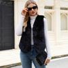 Autumn/Winter Artificial Fur Vest Medium to Long