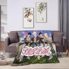 Kpop PLAVE Caligo pt  Flannel Blanket  Warm Bedding Throws for Home Decor Camping Graphic Bedspread Sofa Bed Cover