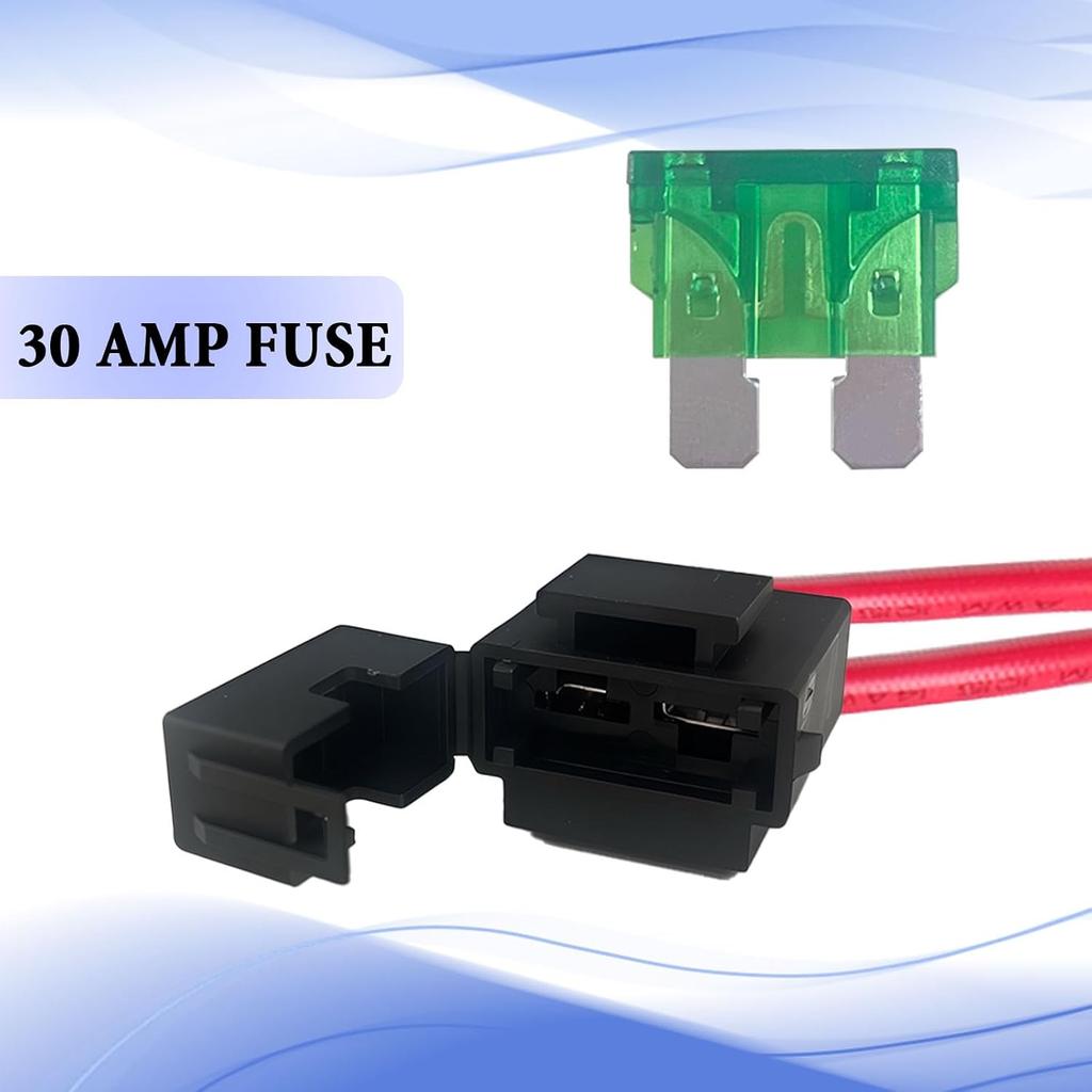 Battery Wiring Harness Kit for Razor MX350, MX400, 14AWG 4-Pin 2-Wire | Replacement Power Cable for Electric Scooters
