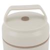 304 Stainless Steel Round Lunch Container 420ml Portable Lunch Box  For Travel