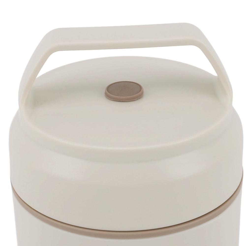 304 Stainless Steel Round Lunch Container 420ml Portable Lunch Box  For Travel