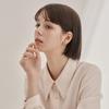 [ELLE Jewelry] 14K GF Snowflake Drop One-Touch Earrings ELGPEE562