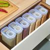Kitchen Airtight Storage Jar Insect & Moisture Proof Container for Grains Flour Sugar Rice Other Dry Goods Food Storage Canister