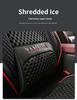 Four-Season Universal Car Seat Cushion - Nappa Leather & Ice Silk, Breathable and Stylish.