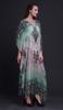 Phagun Floral Damask Ladies Plus Size Kaftan Summer Wear Beach Coverup Kimono