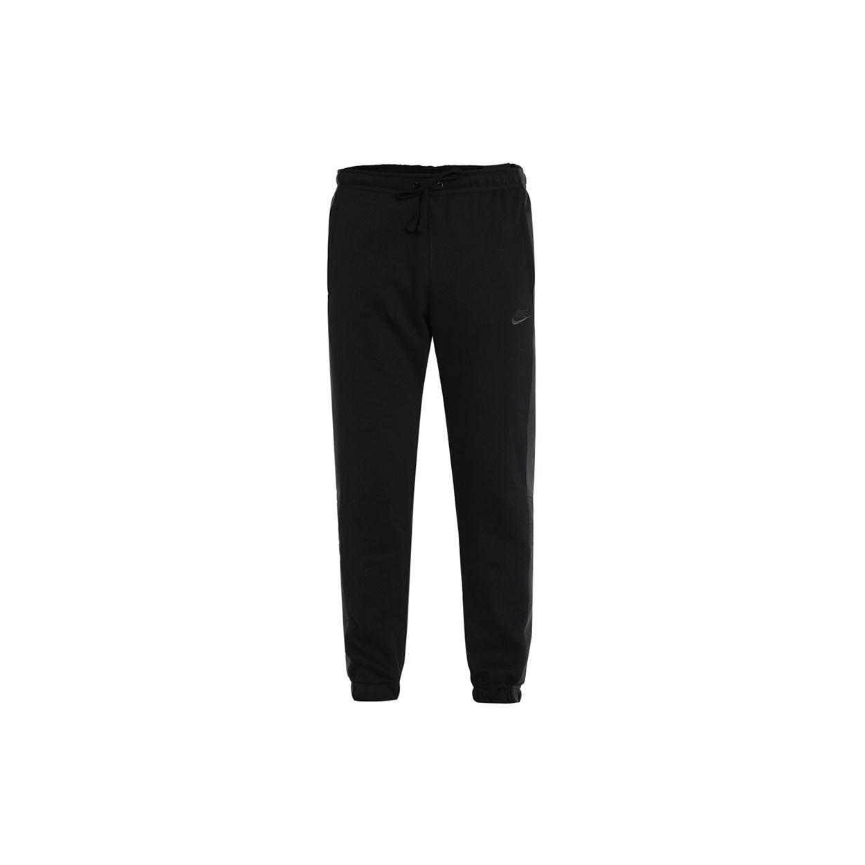 Men s Nike As Nsw Bb Jggr Snl Cb Casual Sports Bundle Feet Fleece Lined Knit Long Pants/Trousers Black CZ9969-010 S