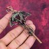 Dragon Bloodstone Pendant Copper Wire Wrapped Pendant Handmade Gemstone Jewelry