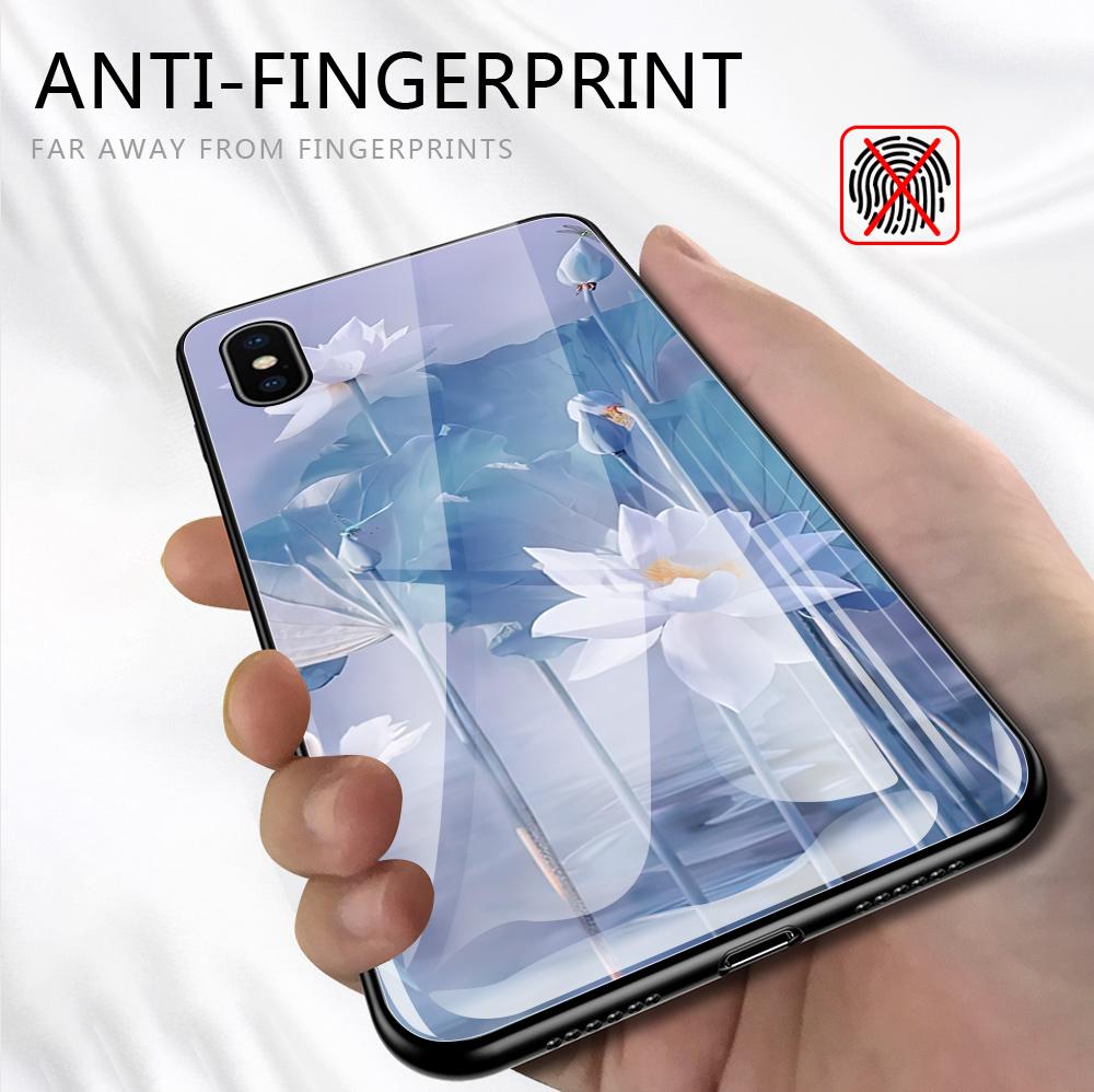 Tempered Glass Phone Case For iPhone 11 12 13 14 15 16 17 Redmi 10 12 14C Note10 Note14 Xiaomi 11Lite PocoC75 Soft Edge Shockproof Smooth Shell