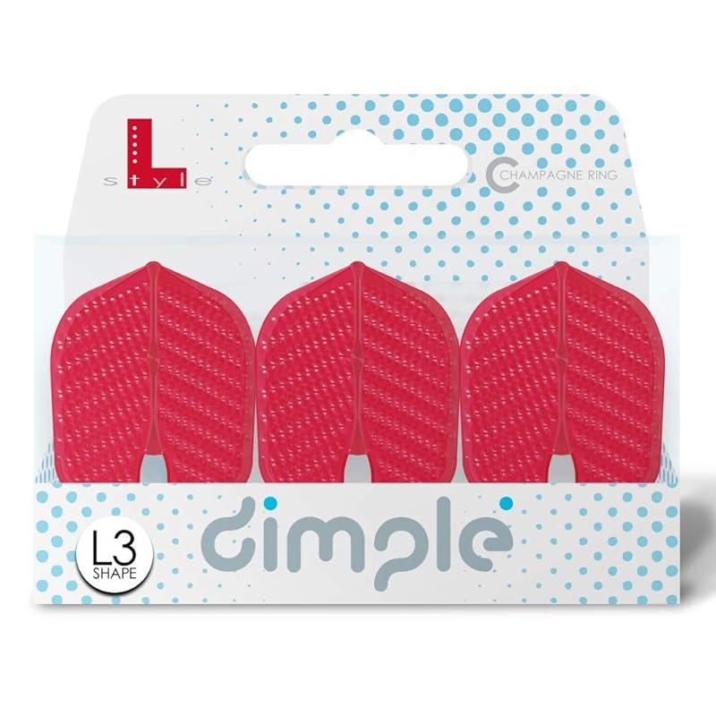 

L-style L-Flight PRO flight dimple L3d Red fl00698