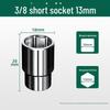 Baolian 3/8" Short Socket Wrench with 10mm Extended Hexagonal Socket