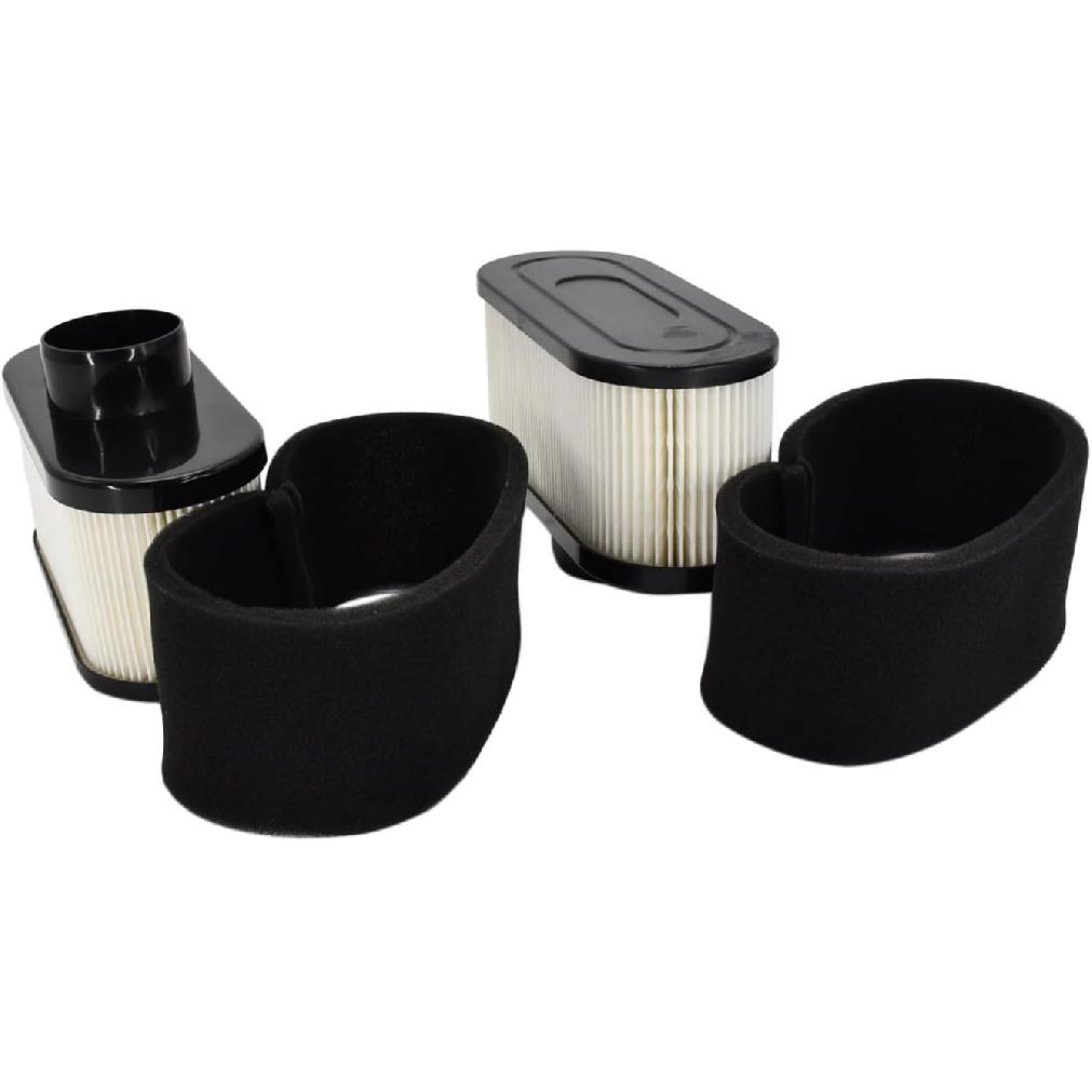 2PCS 11013-0752 Air Filter 11013-0726 Pre Filter 11013-7046 Compatible with Kawasaki FR691V FR651V FR730V FS730V FS481V FS541V FS600V FS651V FS691V