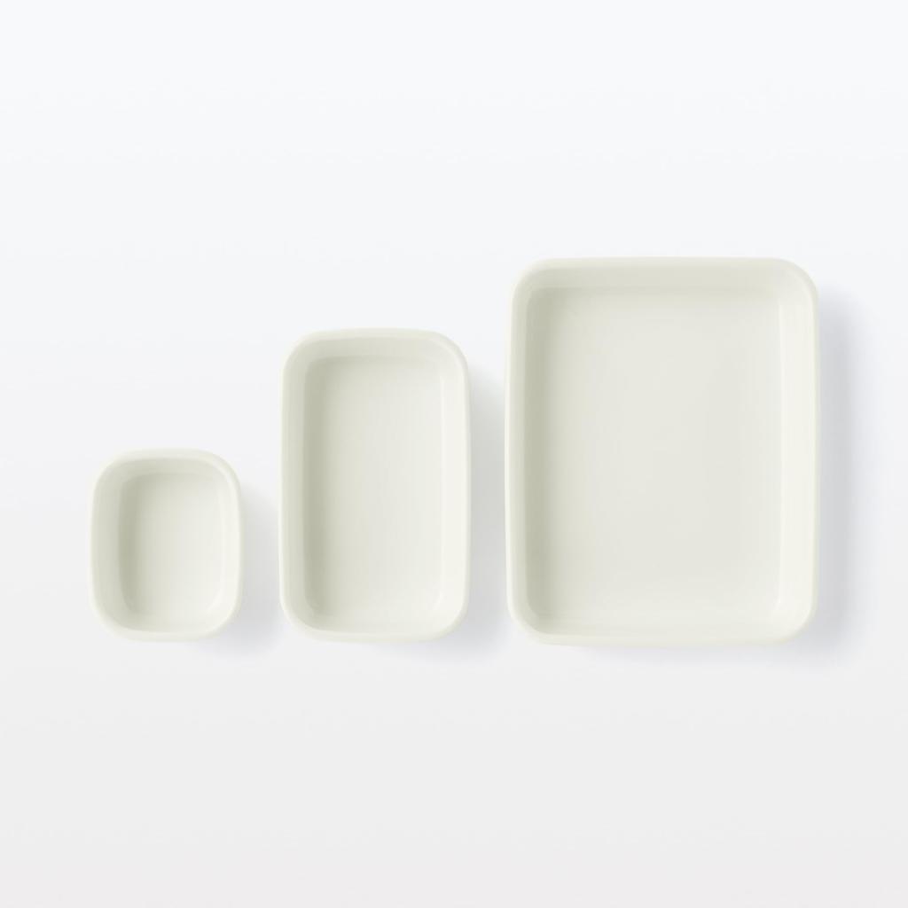 MUJI Large Enamel Storage Container selectable MDP13A3S (with lid)