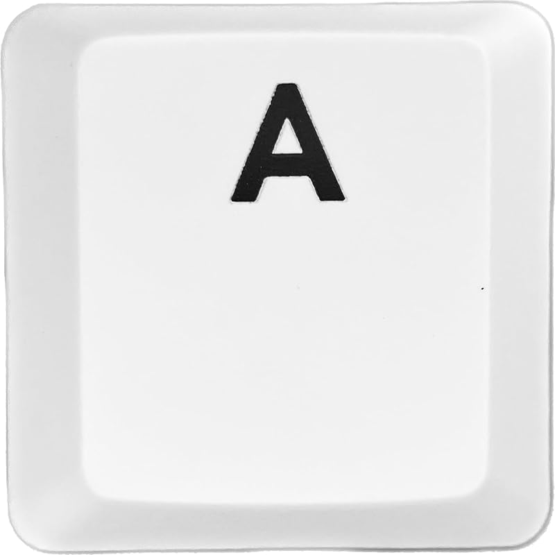 

logitech G913/G913TKL/G915 replacement keycaps [Sold as 1 piece] (Light-emitting compatible) [BERGBUCH] (A, White)