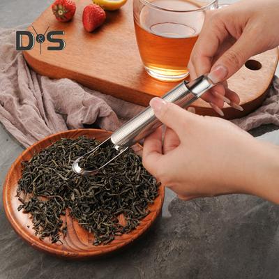 Stainless Steel Tea Infuser Strainer Stainless Steel Tea Diffuser Mesh Strainer with Hanging Hook Handle Tea Maker for Loose Leaf Tea Portable Tea