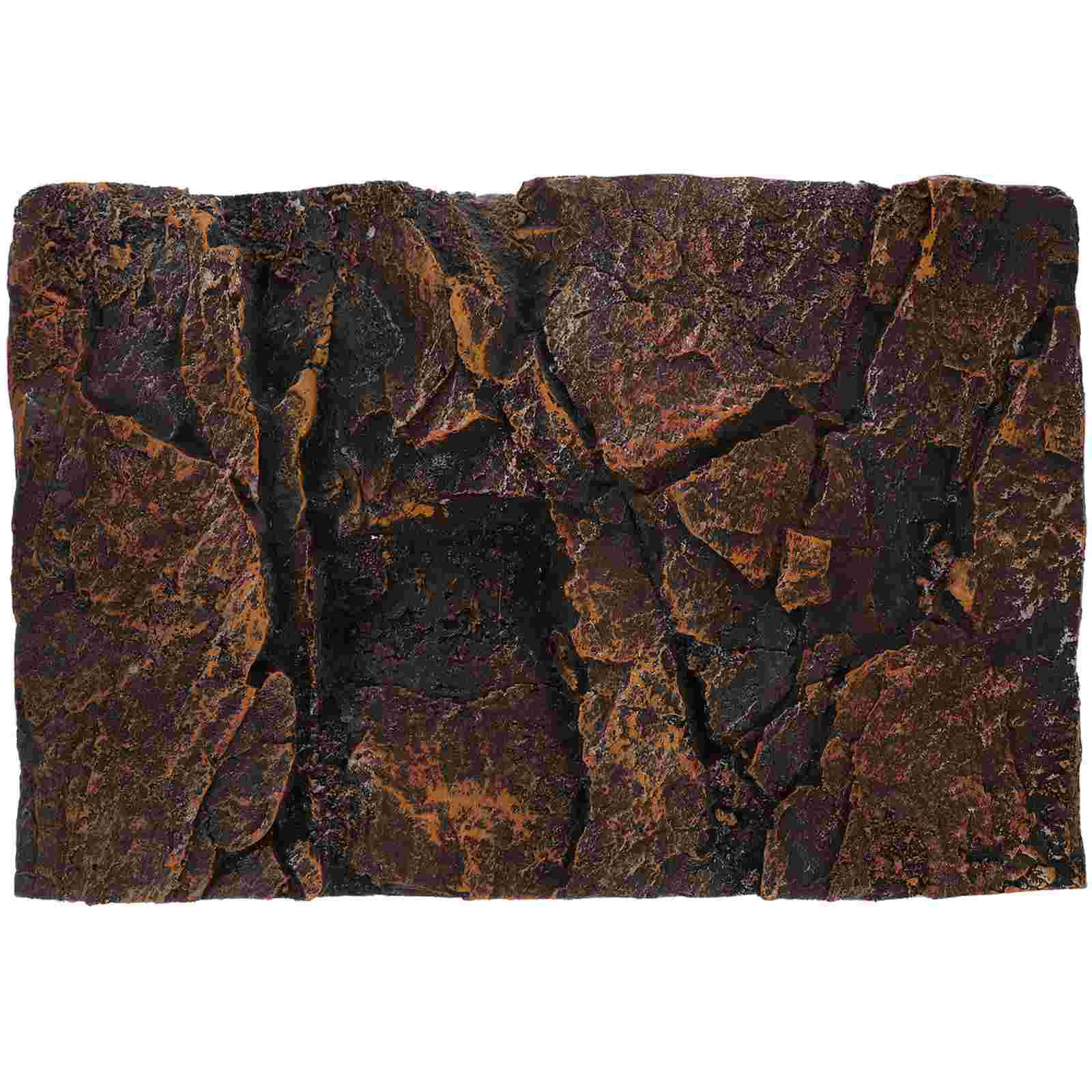 Reptile Box Backdrop Terrarium Background Container Fish Tank Boards Aquarium for Pu