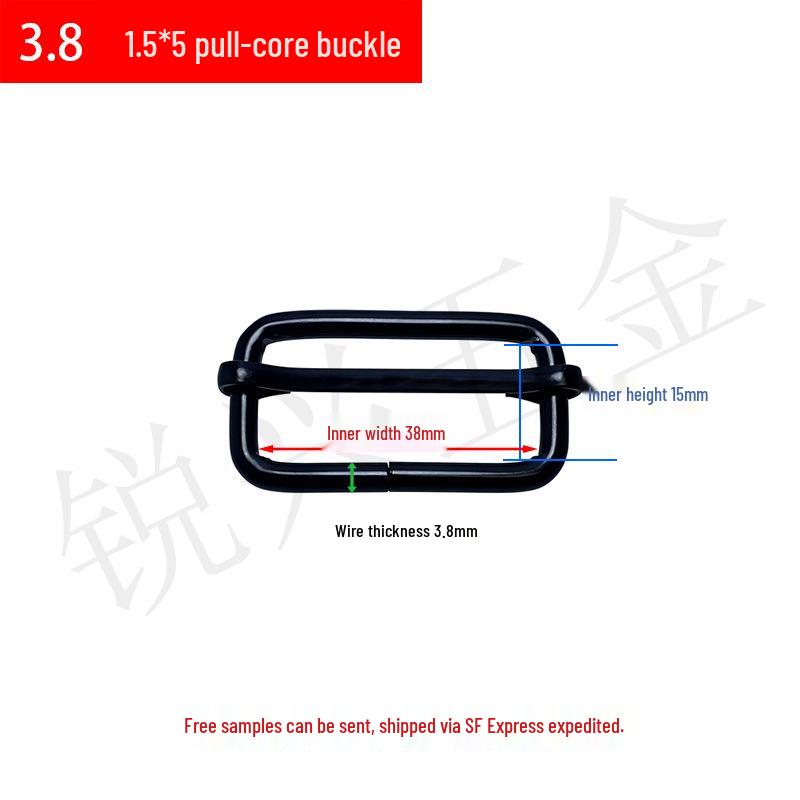 Adjustable Metal D-Ring Buckle Shoulder Strap Webbing for Luggage