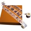 Navy Peony Colorful Book Line Washi Tape Set 30mm x Cute Japanese Decorative Tape Purple Adhesive Tape for Decorating and More Wide Washi Tape Roll