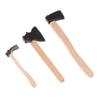 3 Stück/Set Mini Holzspalthammer Beil Puppenhaus Miniatur 1:12 Spielzeugwerkzeuge Axt Hammer