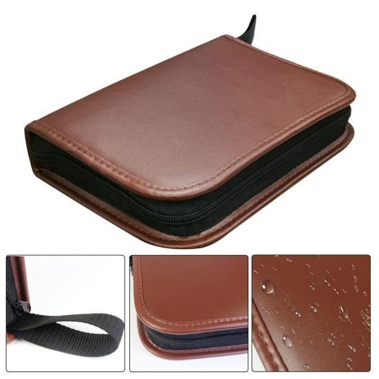 Golf-Werkzeug-Aufbewahrungstasche, Reißverschluss, verschleißfest, wasserdicht, großes Fassungsvermögen, Golf-Tee-Ball-Divot-Werkzeuge, Hartschalen-Organizer