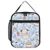 Cartoon Animation Lunch Bag Children'S Fully Printed 3D Digital Thermal Insulation Bag Portable Outdoor Picnic Bag