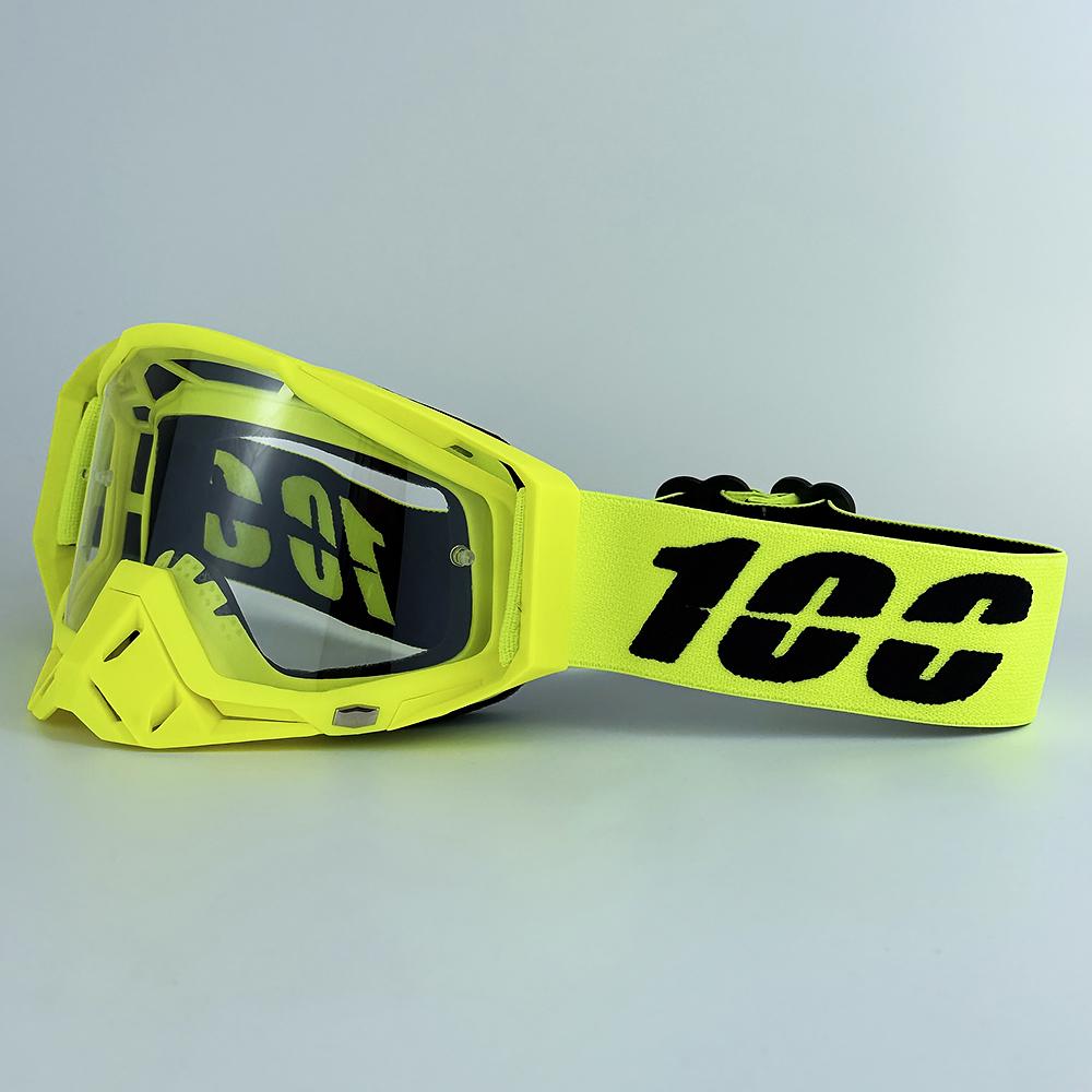 100 Sports Motocross Glasses Motorcycle Sunglasses Man MTB ATV Mask Windproof Protection Skiing Cycling Racing Off-Road Goggles