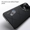 Luxury Plain Leather + Camera Lens Protection Case For Huawei Pura 70 Ultra Pura 70 Pro P60 Pro P60 Hard Slim Good Texture Cover
