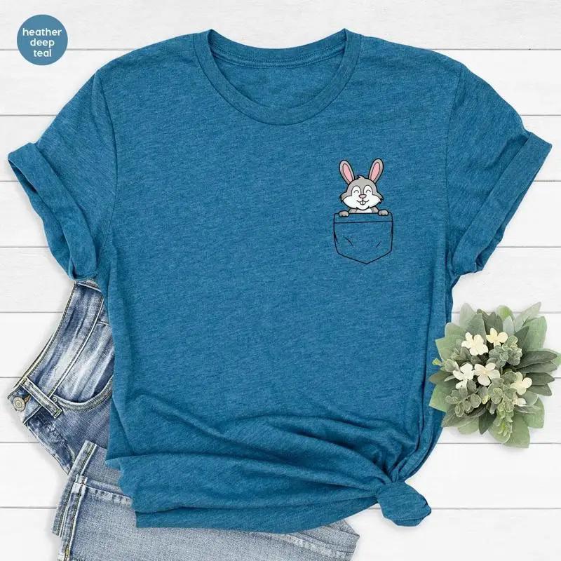 Pocket RabbiT T Shirt Funny Cute Lover Birthday s