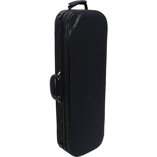 Super Light Oblong Violin Case (Square), Black