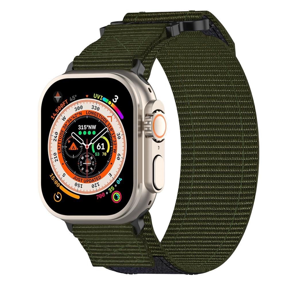 Trail Loop for Apple Watch Band 45mm 44mm 49mm 40mm 41mm 38mm 44 Mm Nylon Bracelet iWatch Series 9 8 7 6 5 4 3 Se Ultra 2 Strap