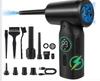 Wireless Portable Car & Household Vacuum Cleaner with Blowing and Suction, Multifunctional Inflator Pump