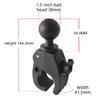 No Drilling Ball Head Stand with Clamp Base Mount Adapter Ball Mount Adapter  Tablet Mounting
