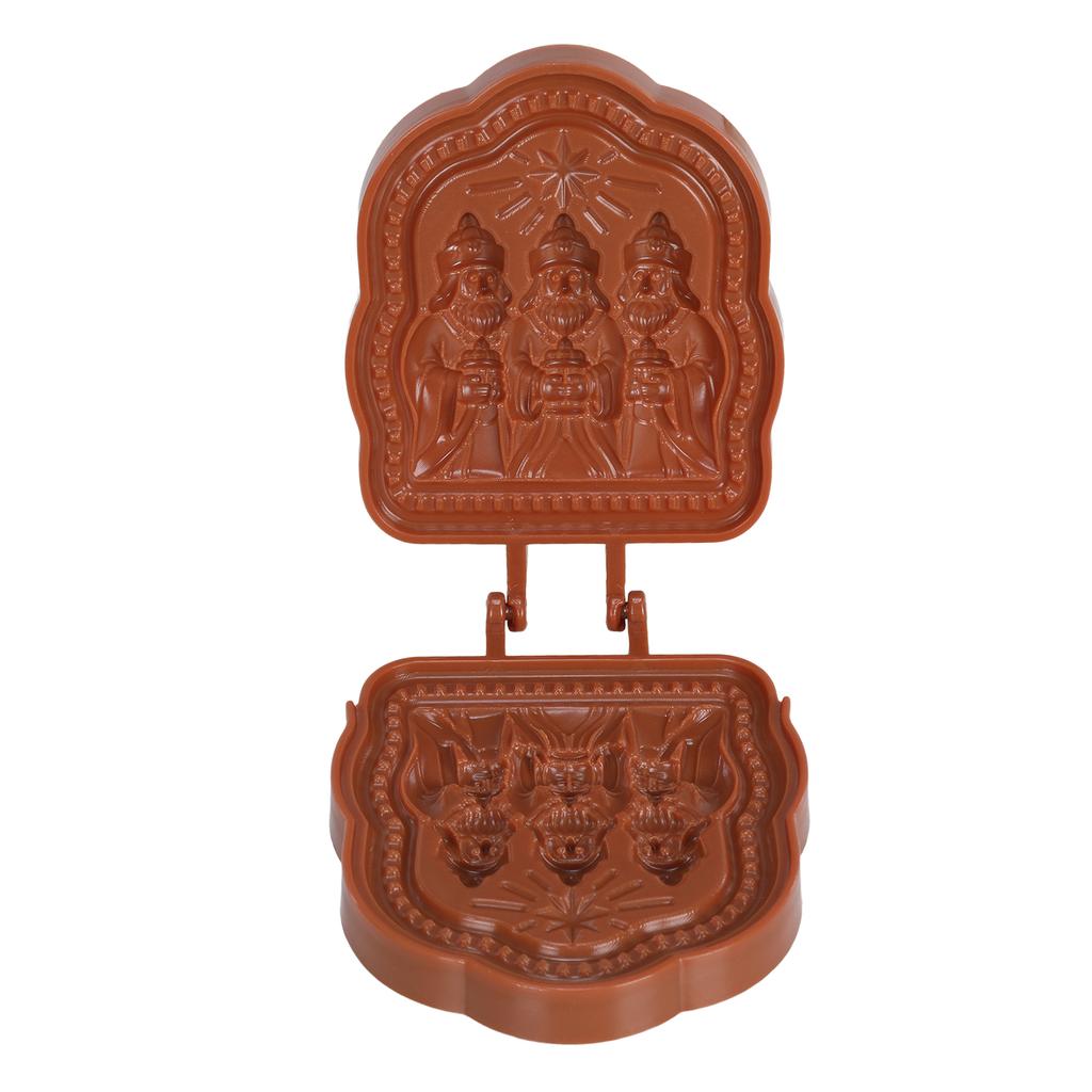 3D Faith Christmas Mini Pie Set Religious Hand Pie Pastry Pocket Cutter Tool