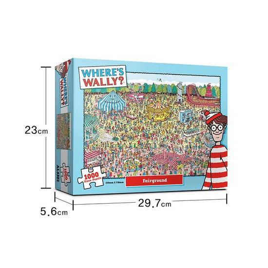 Find Wally Amusement Park Jigsaw Puzzle, Korean popular puzzles